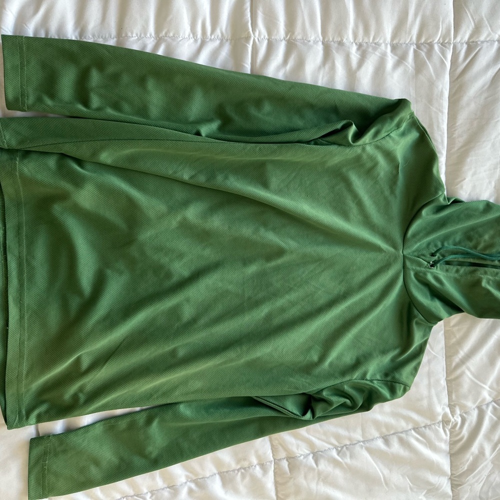 Green Long Sleeve Hoodie